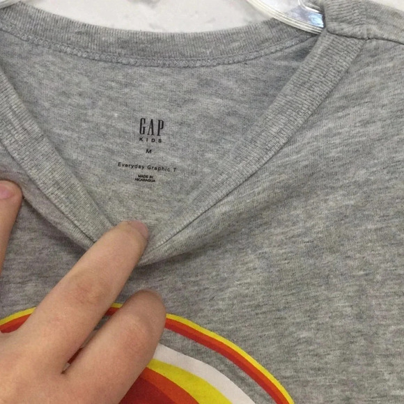 Gap Kids size M Boys Long Sleeve Ski Graphic Tee - Picture 3 of 4